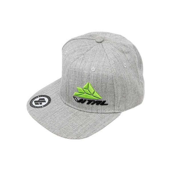 GORRA VITAL VICERA PLANA,BROCHE, GRIS