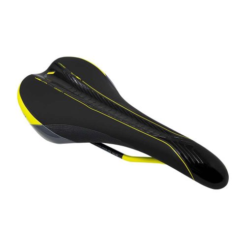 ASIENTO RACE MTB-RUTA NEGRO/AMARILLO