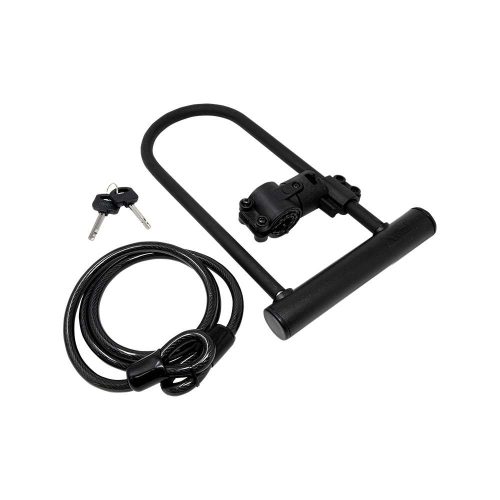 CANDADO U 35X180X320+SOPRTE+LOOP 10X120 NGR