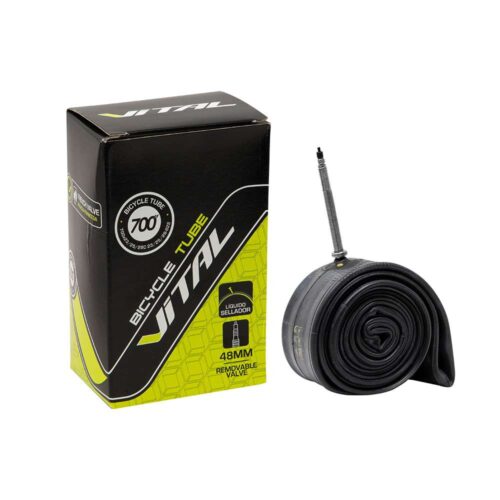 CAMARA VITAL 700X23/25/28C CON LIQUIDO SELLADOR VF 48MM