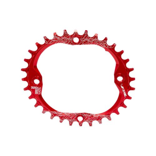 MONOPLATO OVALADO 32D ROJO CNC AL 7075