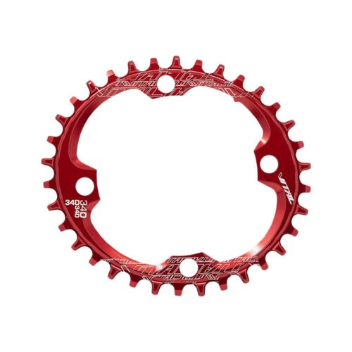 MONOPLATO OVALADO 34D ROJO CNC AL 7075