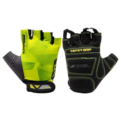 GUANTE SUPER GRIP CORTO TALLA CH VERDE