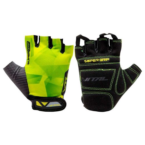 GUANTE SUPER GRIP CORTO TALLA G VERDE