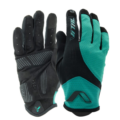 GUANTE MTB LARGO VITAL COLOR ESMERALDA/NEGRO PARA HOMBRE TALLA EXTRA GRANDE