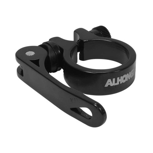 ABRAZADERA DE ASIENTO ALUM 31.8MM NEGRO CON AJUSTE