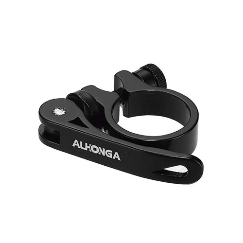 ABRAZADERA DE ASIENTO ALUM 34.9MM NEGRO CON AJUSTE