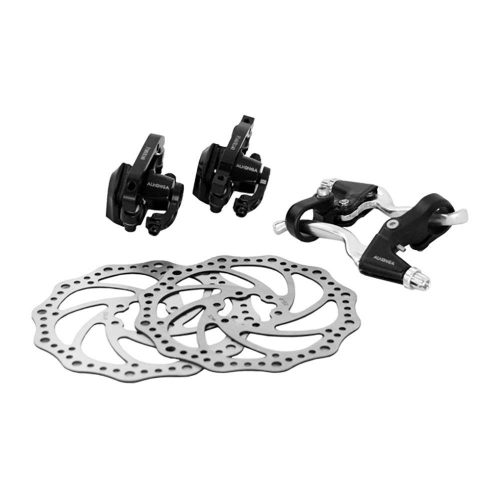 FRENOS MECANICO NEGRO ROTOR 160MM PAL 3D