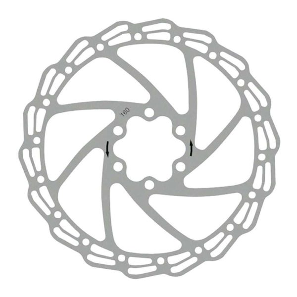 ROTOR DE FRENO ACERO 180MM MOD. 6088 6 TORNILLOS