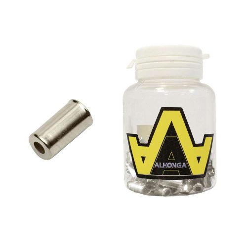 TRF LATON 5MM PLATA BOTE CON 100 PZS