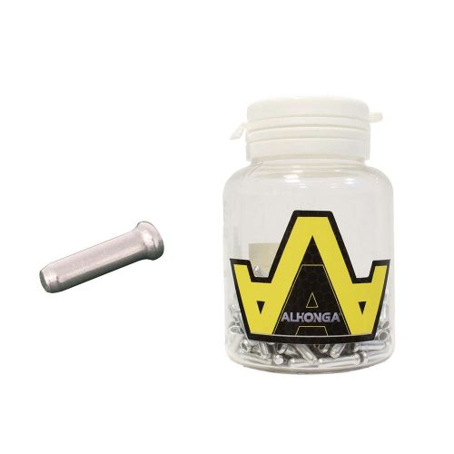 TERMINALES DE ALUM 2.4MM BOTE CON 200 PZS