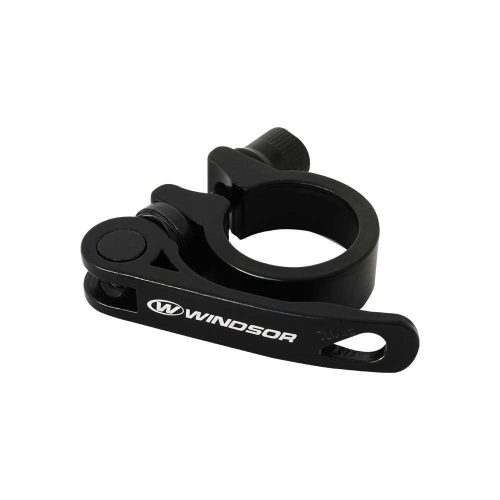 ABRAZADERA DE ASIENTO AUM 28.6MM NEGRO C/AJUSTE"WINDSOR"