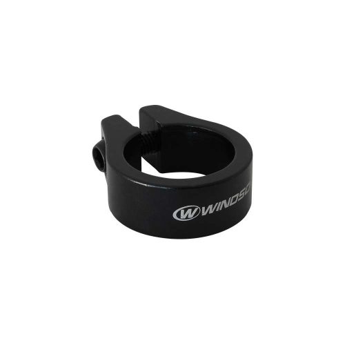 ABRAZADERA DE ASIENTO AUM28.6MM NEGRO C/INSERTO"WINDSOR"
