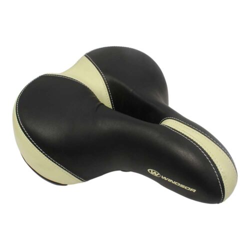 ASIENTO CITY/CRUISER NEGRO/AMARILLA"WINDSOR"