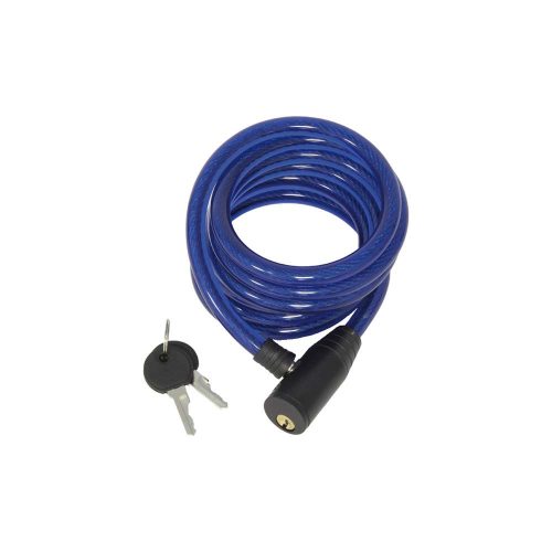 CANDADO CABLE 10x1500MM AZUL