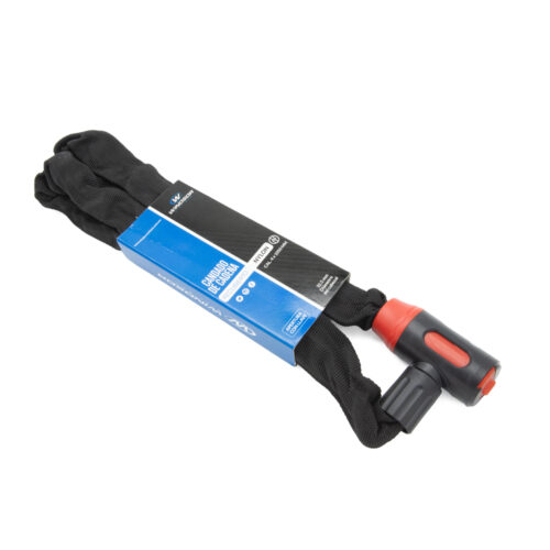 CANDADO PARA BICICLETA TIPO CADENA  4X1050 ROJO WINDSOR