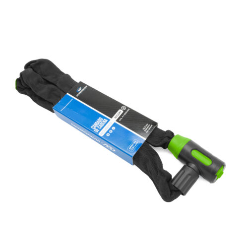 CANDADO PARA BICICLETA TIPO CADENA 4X1050 VERDE WINDSOR