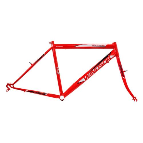 CUADRO 24 MTB "WINDSOR" ACERO ROJO C/GUIA