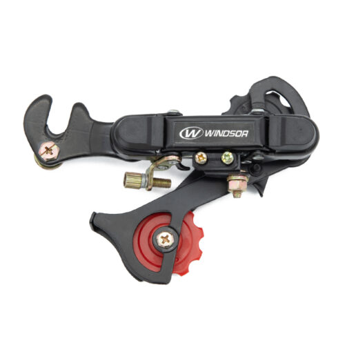 CAMBIO MTB FRICCION ACERO NEGRO PARA 6/7 VELOCIDADES  C/ GANCHO WINDSOR