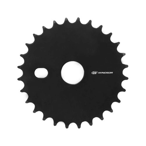 DISCO PARA CIGÜEÑAL BMX 28 DIENTES NEGRO TIPO GOTA WINDSOR