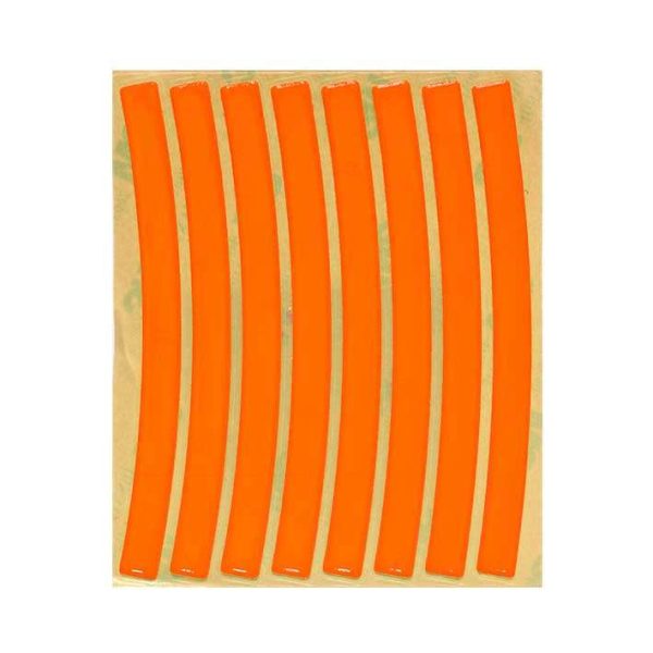 STIKER D/SEGURIDAD NARANJA 16 PZS WINDSOR
